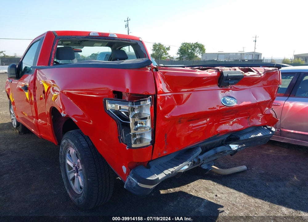 2018 FORD F-150 XL VIN: 1FTMF1CB0JKC16410