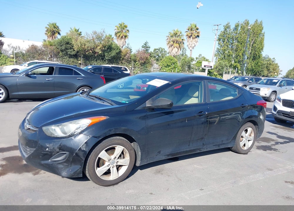 2011 HYUNDAI ELANTRA GLS VIN: 5NPDH4AE6BH035109