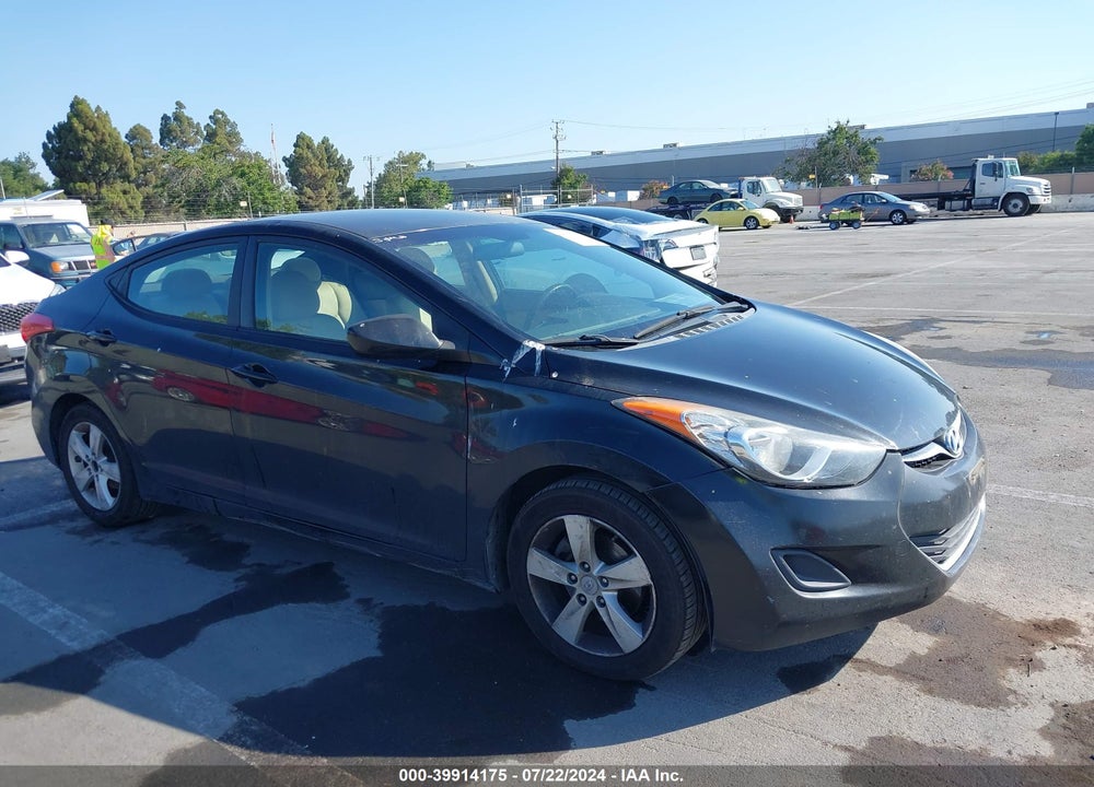 2011 HYUNDAI ELANTRA GLS VIN: 5NPDH4AE6BH035109