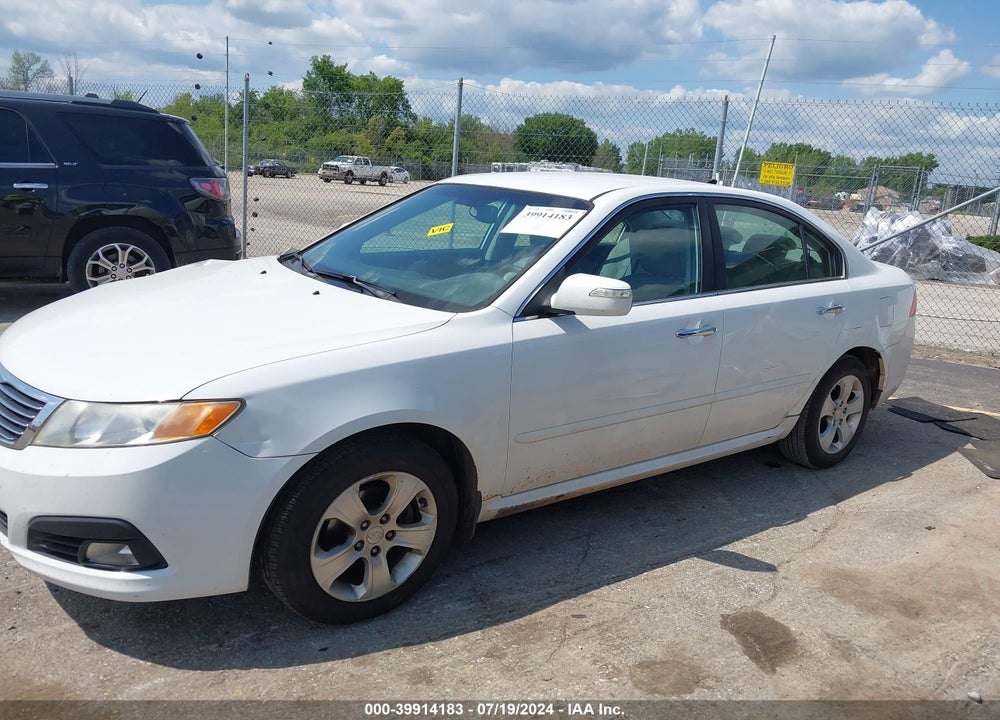 2009 KIA OPTIMA EX VIN: KNAGE228695291115