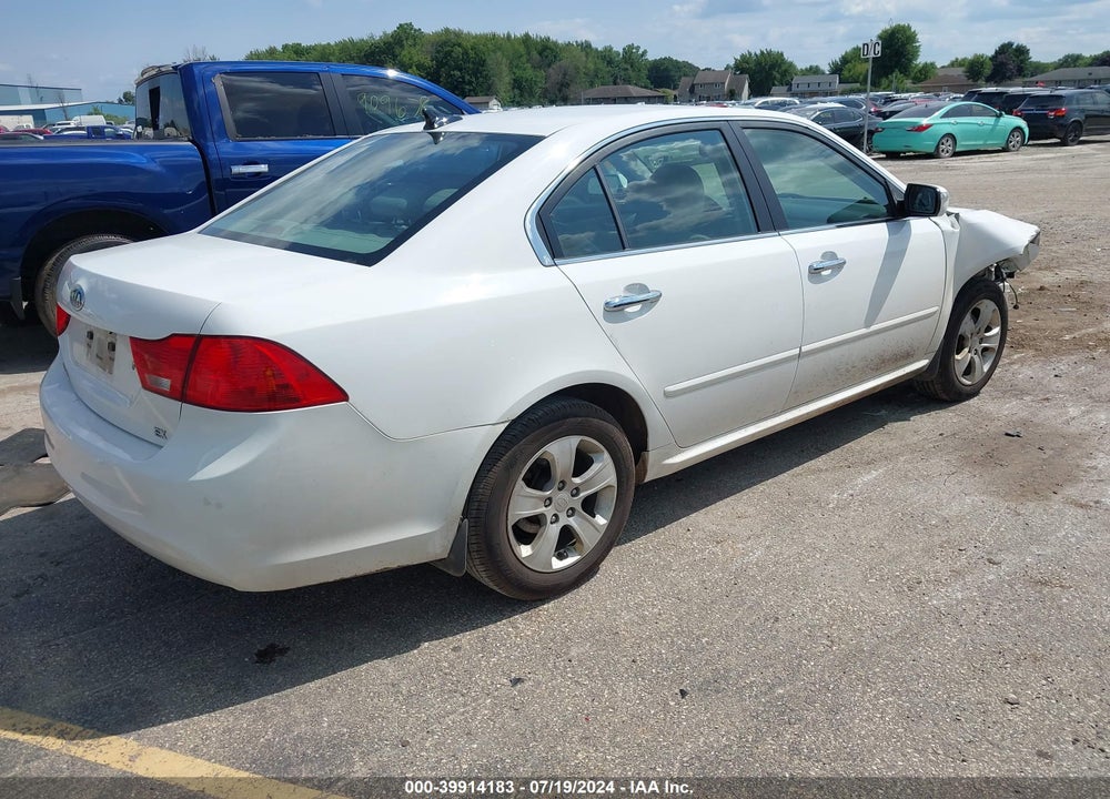 2009 KIA OPTIMA EX VIN: KNAGE228695291115