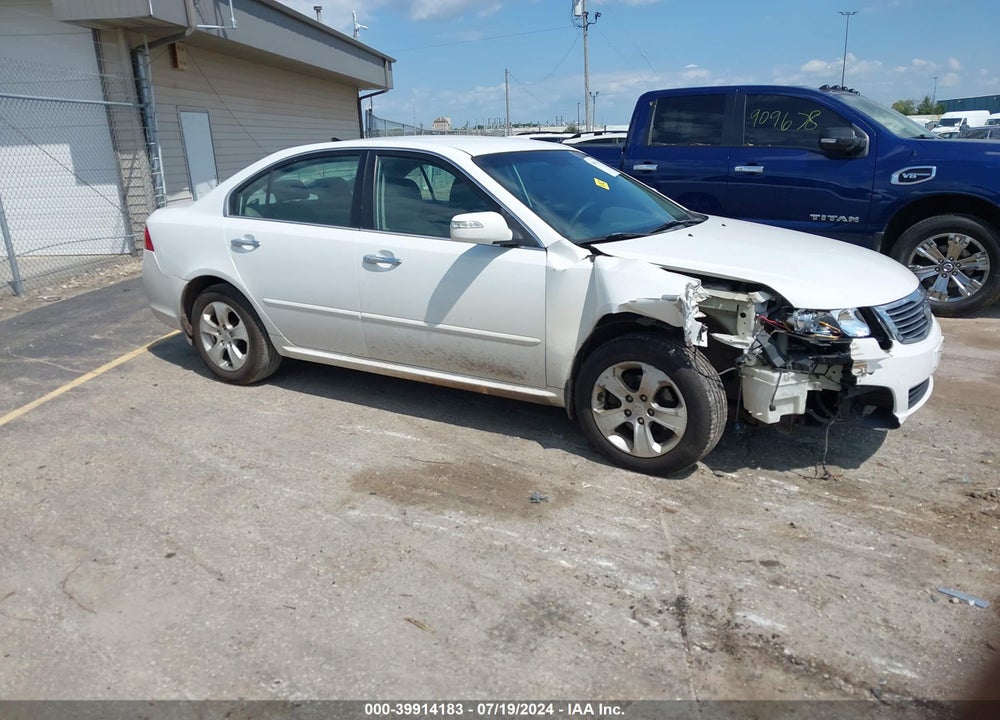 2009 KIA OPTIMA EX VIN: KNAGE228695291115