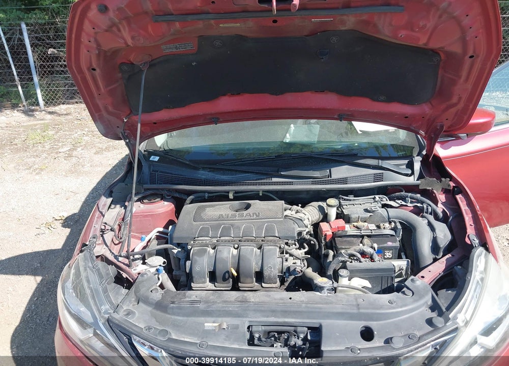 2017 NISSAN SENTRA SV VIN: 3N1AB7AP5HY213355