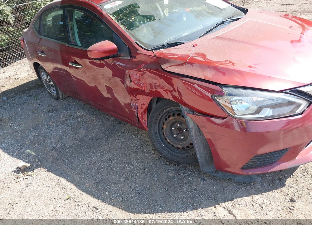 2017 NISSAN SENTRA SV VIN: 3N1AB7AP5HY213355