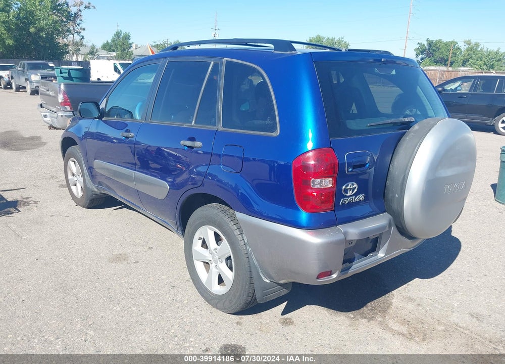 2005 TOYOTA RAV4 VIN: JTEHD20V050049586