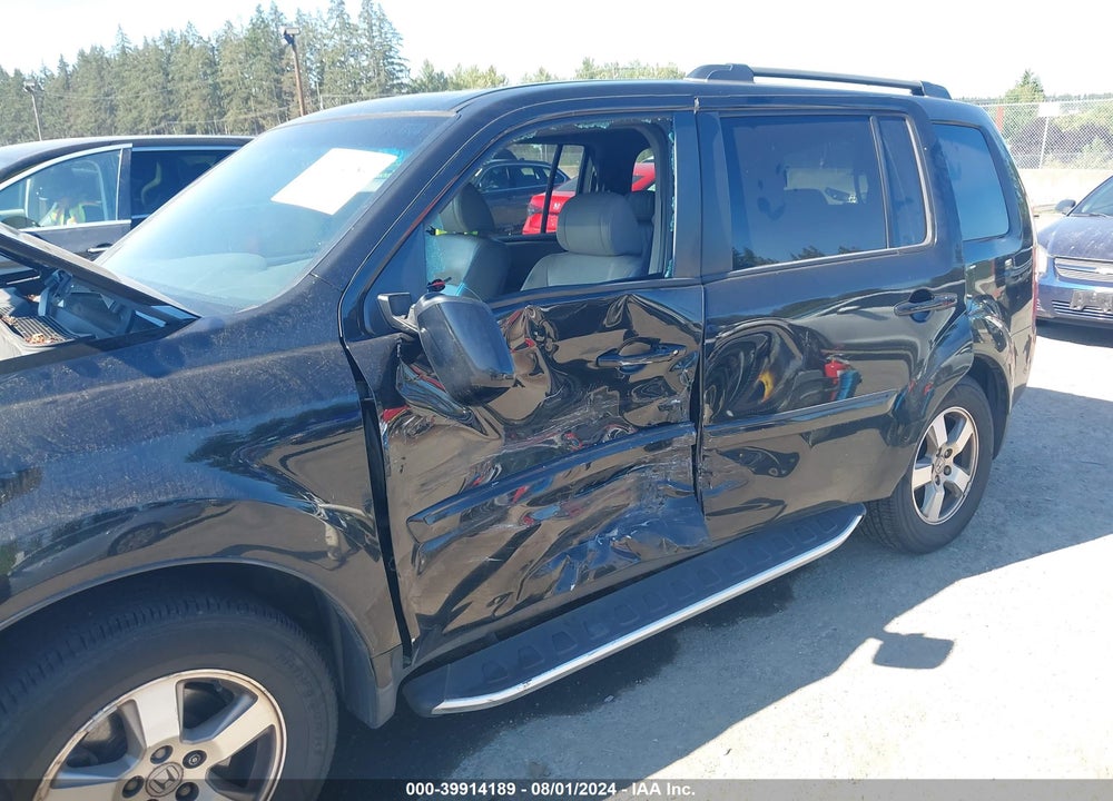 2010 HONDA PILOT EX-L VIN: 5FNYF4H50AB034578