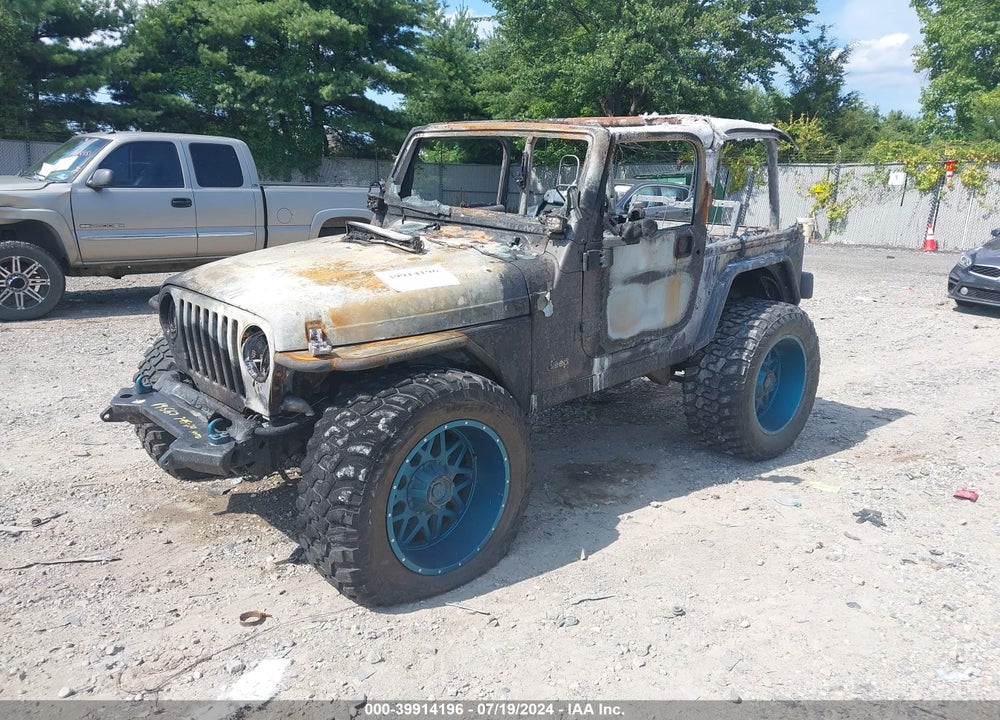 2004 JEEP WRANGLER RUBICON VIN: 1J4FA69S24P764650