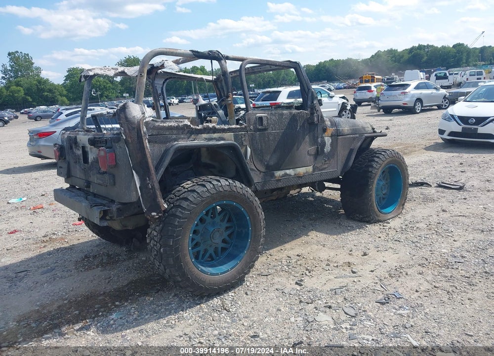 2004 JEEP WRANGLER RUBICON VIN: 1J4FA69S24P764650