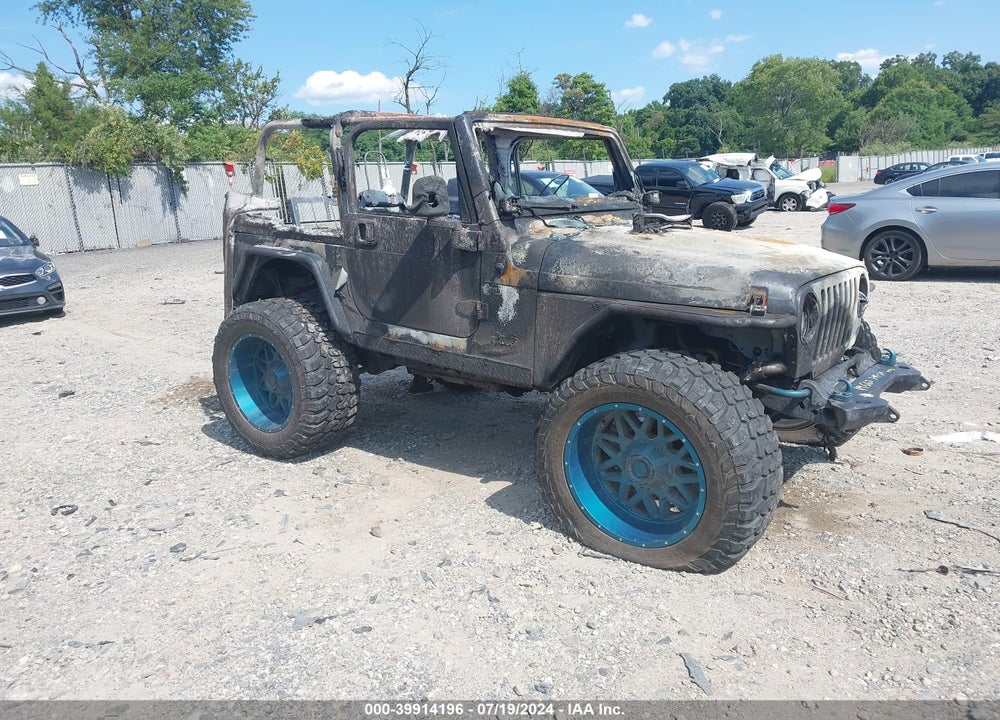 2004 JEEP WRANGLER RUBICON VIN: 1J4FA69S24P764650