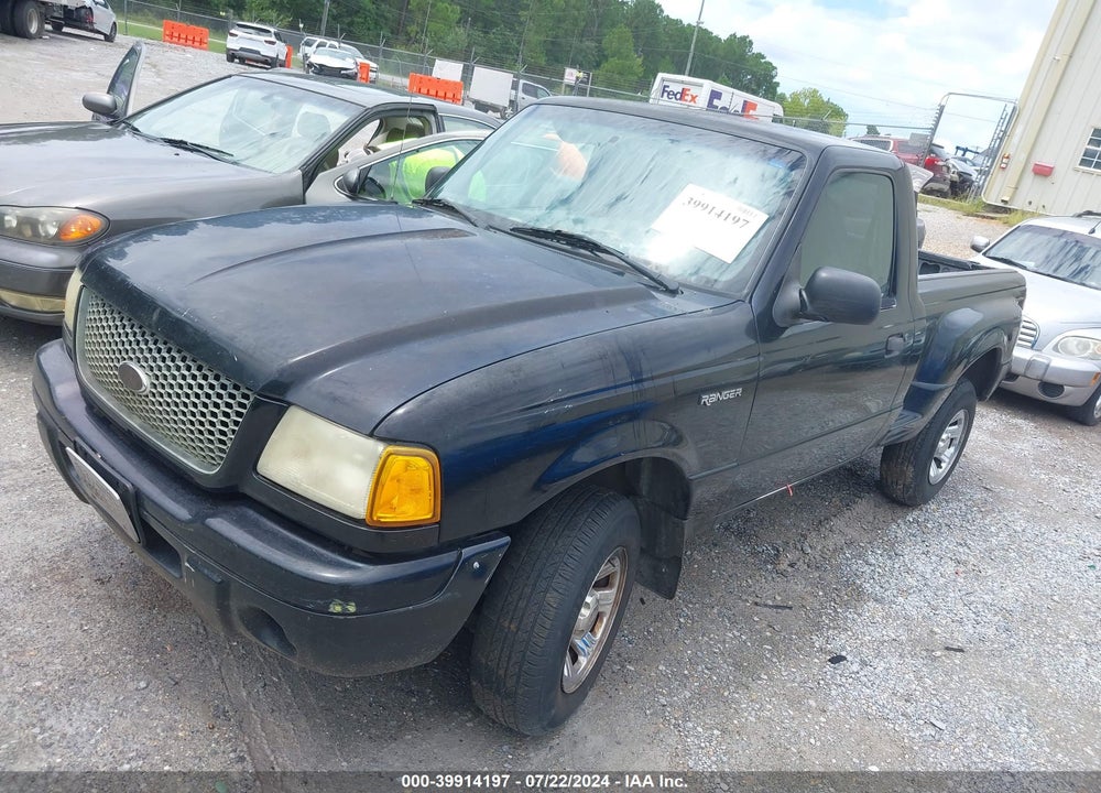 2002 FORD RANGER VIN: 1FTYR10U62PA37016