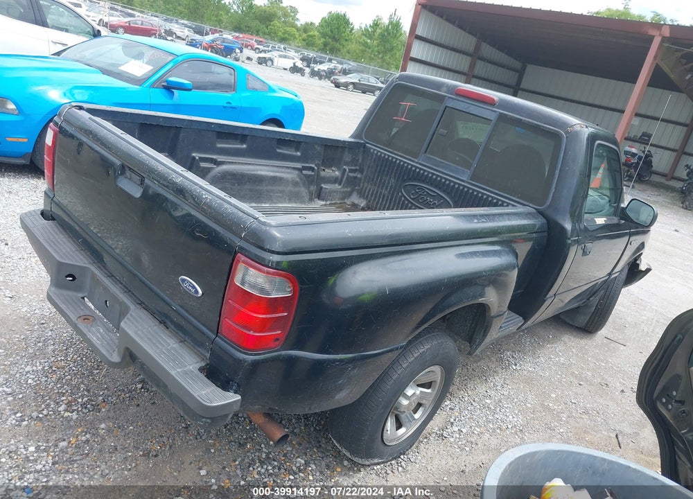 2002 FORD RANGER VIN: 1FTYR10U62PA37016