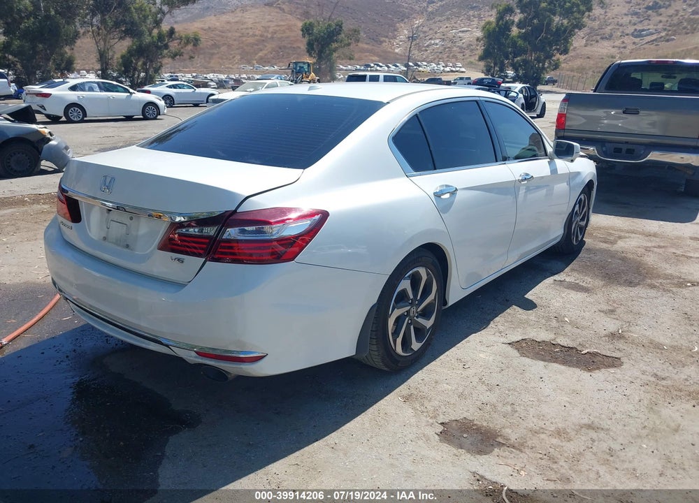 2016 HONDA ACCORD EX-L V-6 VIN: 1HGCR3F86GA032815