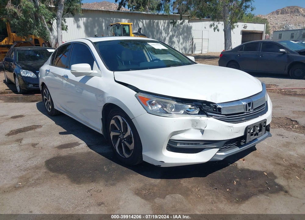 2016 HONDA ACCORD EX-L V-6 VIN: 1HGCR3F86GA032815