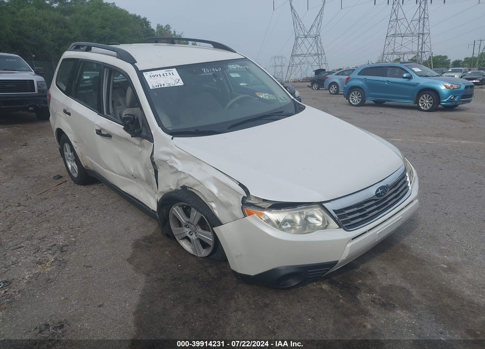 2010 SUBARU FORESTER 2.5X VIN: JF2SH6BC3AH801960