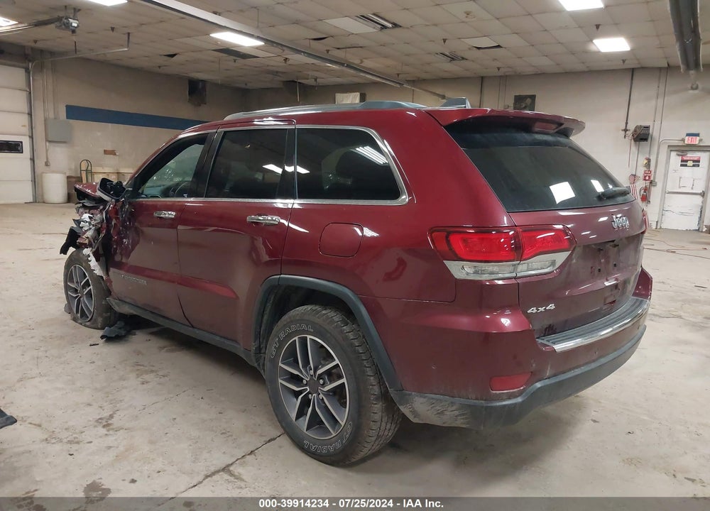 2020 JEEP GRAND CHEROKEE LIMITED 4X4 VIN: 1C4RJFBG2LC397859