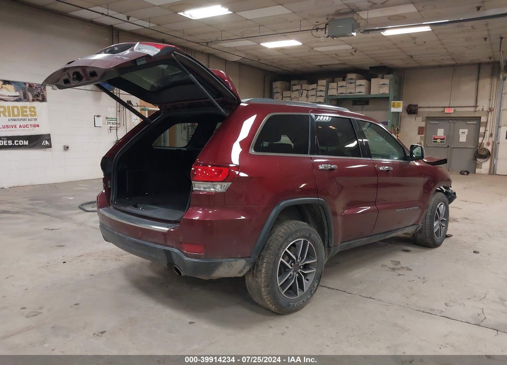 2020 JEEP GRAND CHEROKEE LIMITED 4X4 VIN: 1C4RJFBG2LC397859
