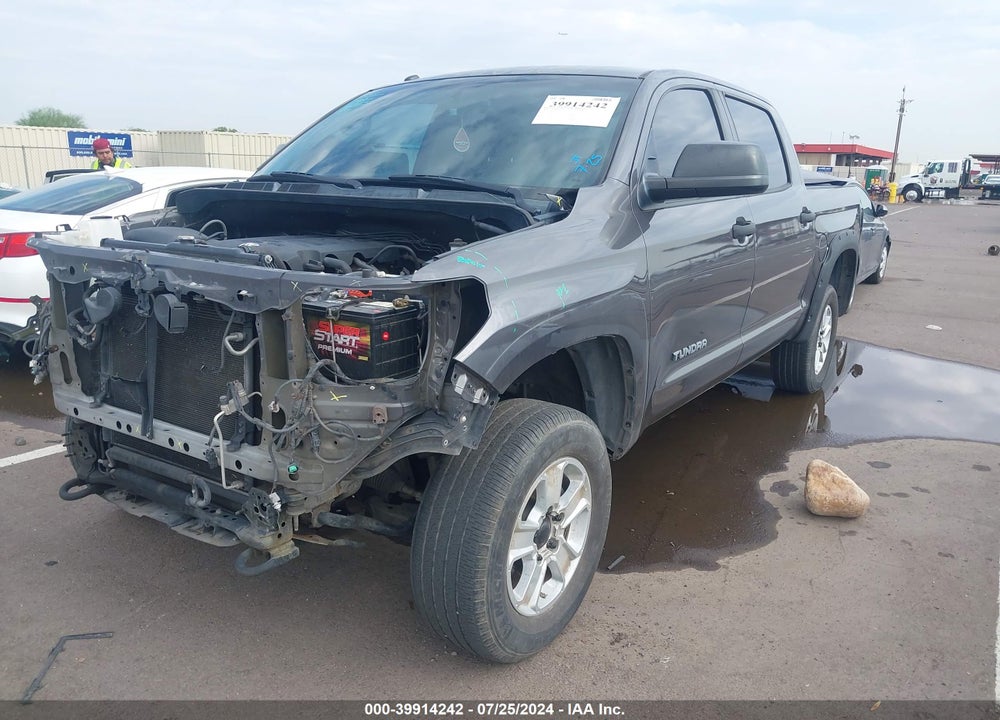 2016 TOYOTA TUNDRA SR5 5.7L V8 VIN: 5TFDW5F17GX502616