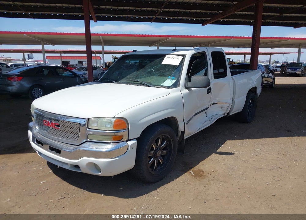 2004 GMC SIERRA 1500 SLE VIN: 2GTEC19T741206667