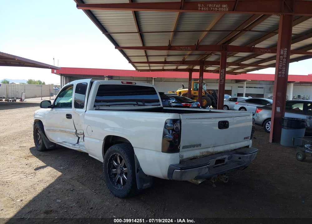 2004 GMC SIERRA 1500 SLE VIN: 2GTEC19T741206667