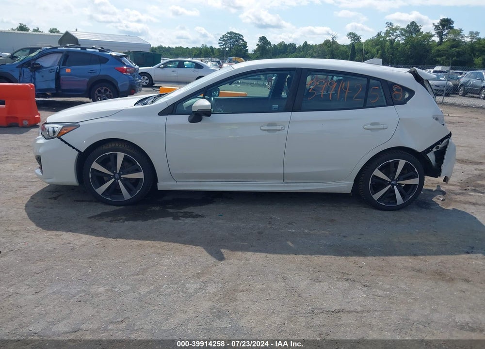 2019 SUBARU IMPREZA 2.0I SPORT VIN: 4S3GTAJ65K3720300