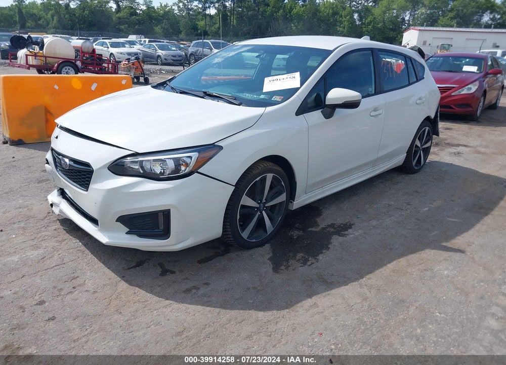 2019 SUBARU IMPREZA 2.0I SPORT VIN: 4S3GTAJ65K3720300