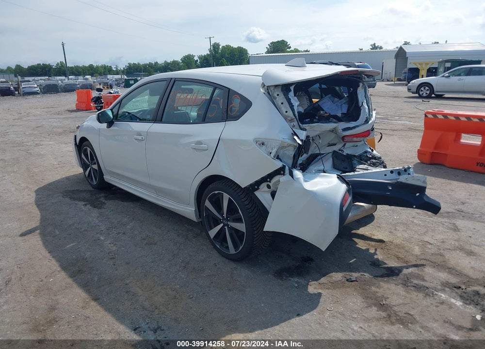 2019 SUBARU IMPREZA 2.0I SPORT VIN: 4S3GTAJ65K3720300