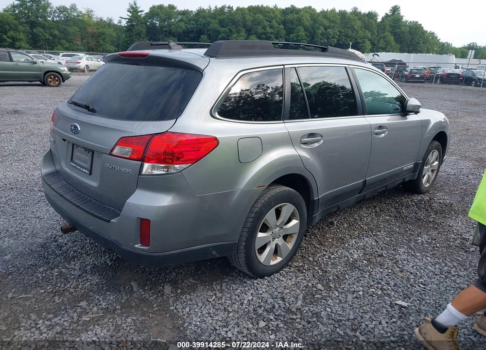 2011 SUBARU OUTBACK 2.5I PREMIUM VIN: 4S4BRBHC8B1443112