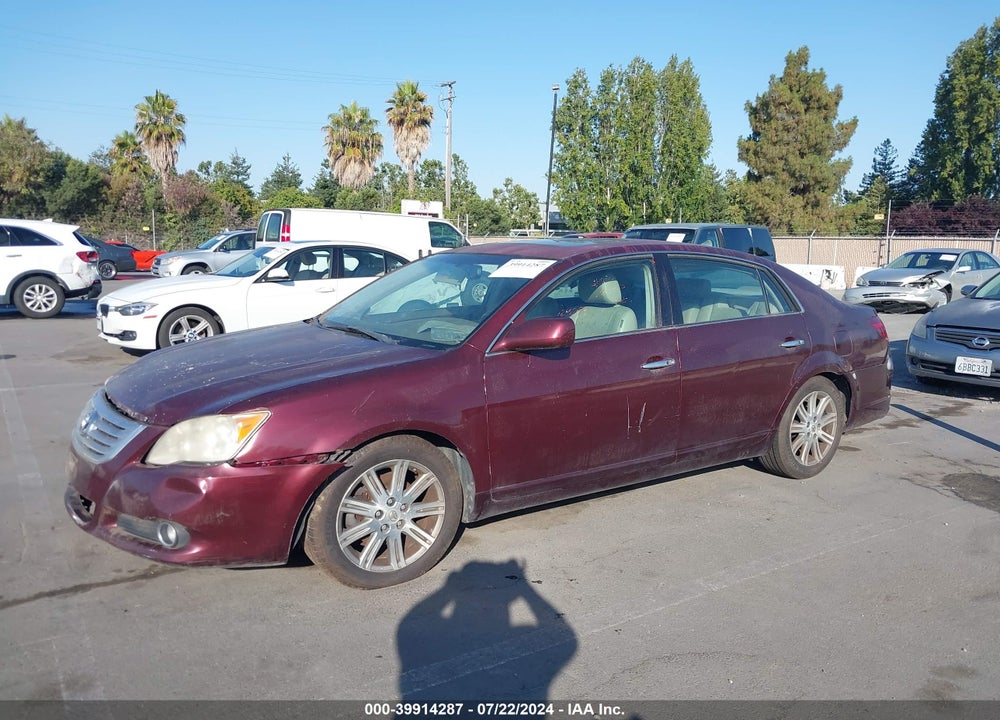 2008 TOYOTA AVALON LIMITED VIN: 4T1BK36B18U259237