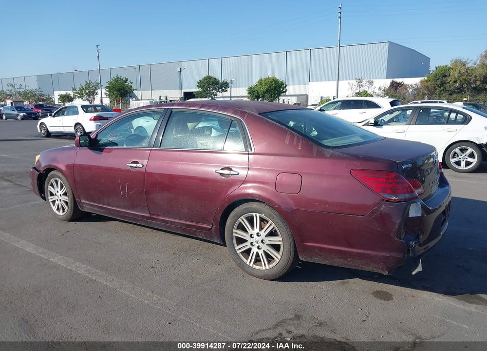2008 TOYOTA AVALON LIMITED VIN: 4T1BK36B18U259237