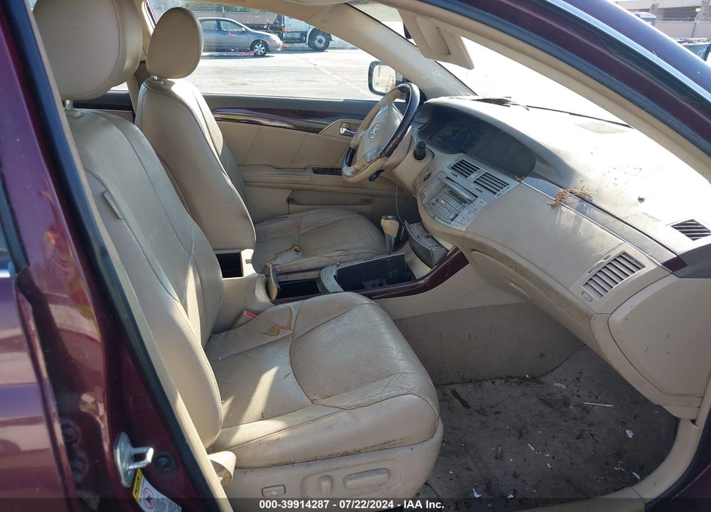2008 TOYOTA AVALON LIMITED VIN: 4T1BK36B18U259237