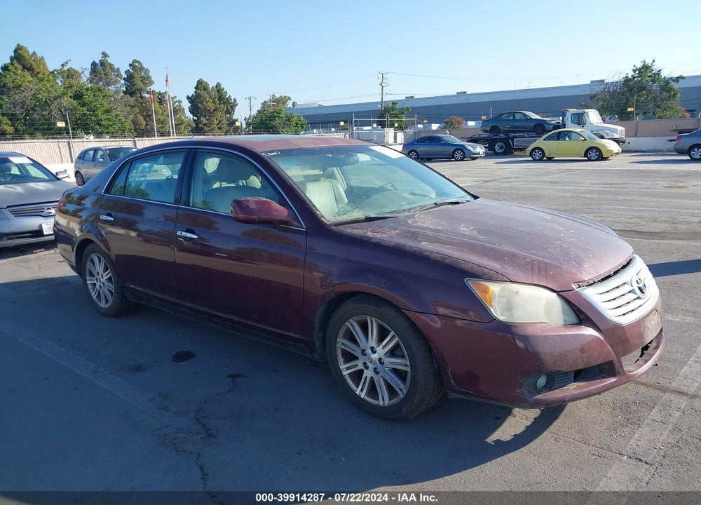 2008 TOYOTA AVALON LIMITED VIN: 4T1BK36B18U259237