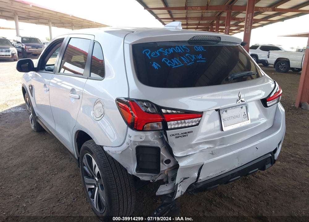 2023 MITSUBISHI OUTLANDER SPORT 2.0 ES AWC/2.0 LE AWC/2.0 RALLIART AWC/2.0 S AWC/2.0 SE AWC VIN: JA4ARUAU4PU001443