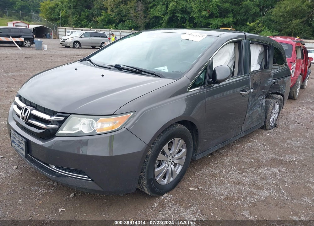 2016 HONDA ODYSSEY EX-L VIN: 5FNRL5H61GB002405