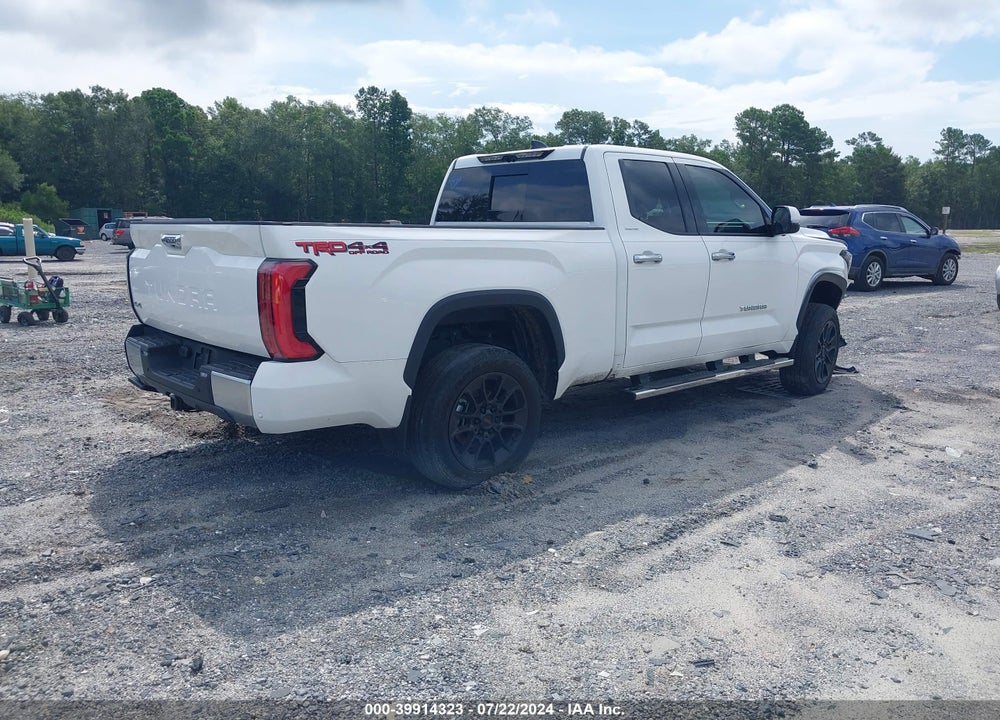 2022 TOYOTA TUNDRA LIMITED VIN: 5TFJA5DA5NX026982