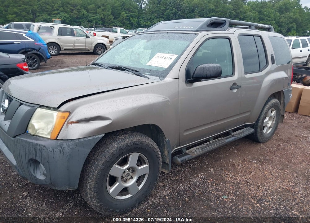 2008 NISSAN XTERRA S VIN: 5N1AN08U48C537859