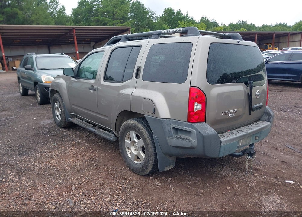 2008 NISSAN XTERRA S VIN: 5N1AN08U48C537859