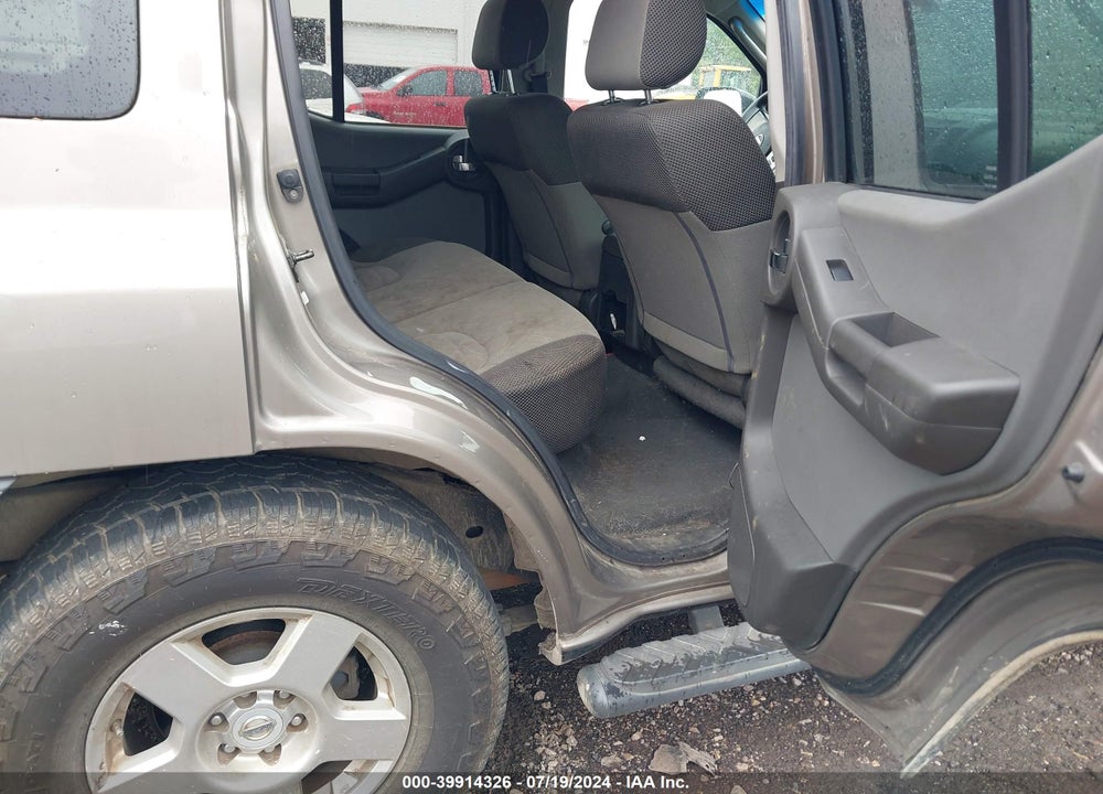 2008 NISSAN XTERRA S VIN: 5N1AN08U48C537859