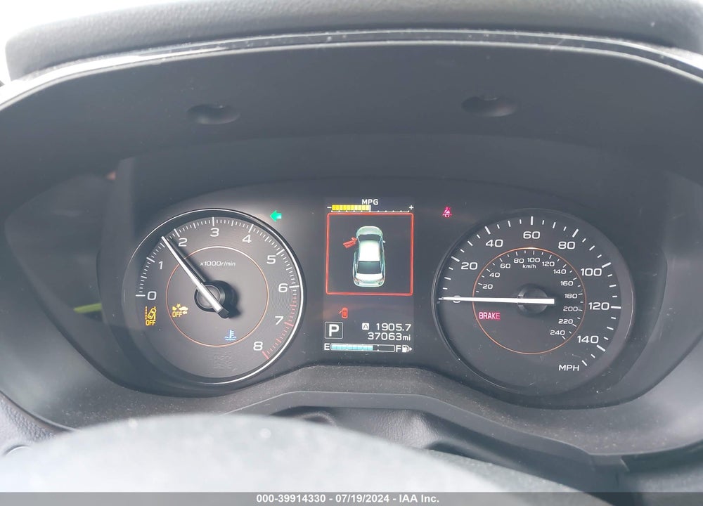 2019 SUBARU CROSSTREK 2.0I VIN: JF2GTABC0K8262206