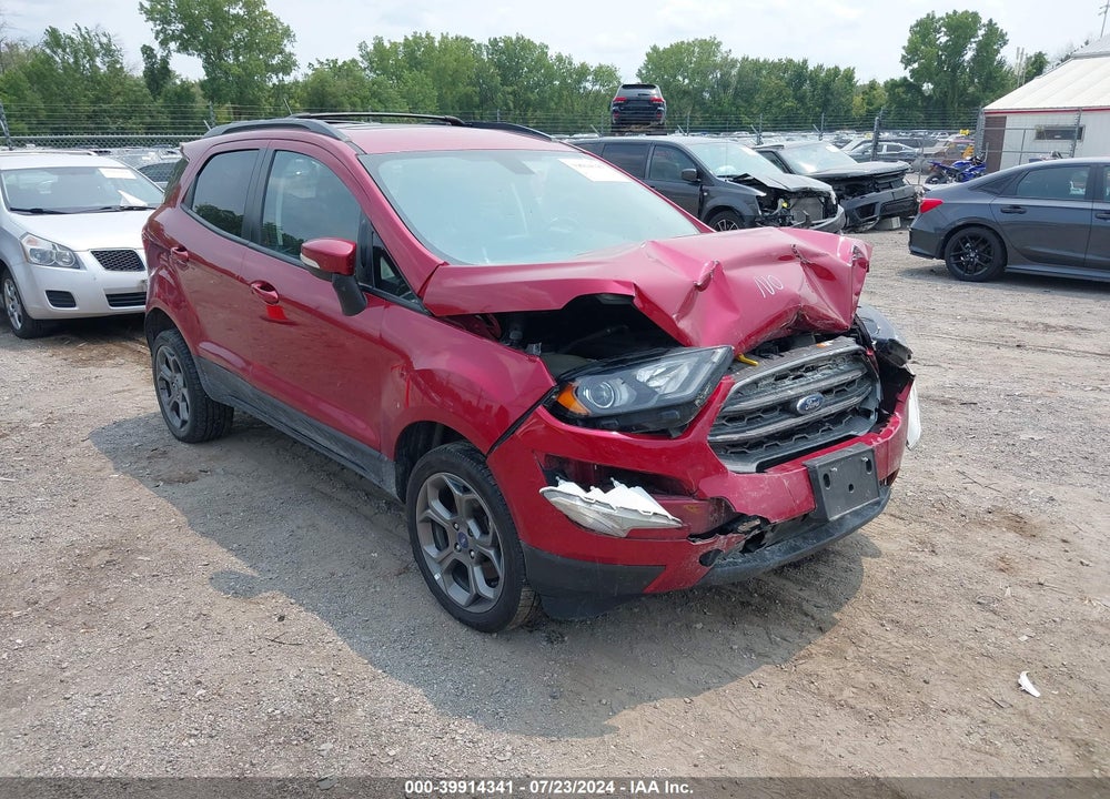 2018 FORD ECOSPORT SES VIN: MAJ6P1CL2JC215287