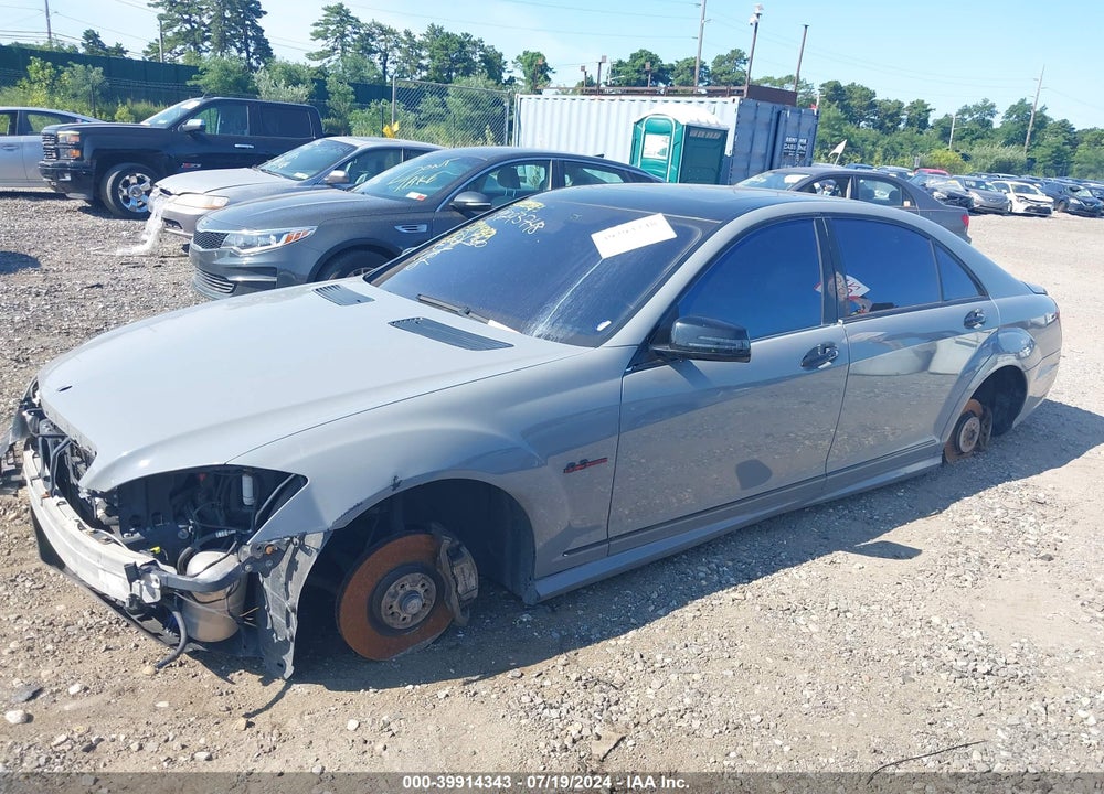 2007 MERCEDES-BENZ S 550 VIN: WDDNG71X97A092080