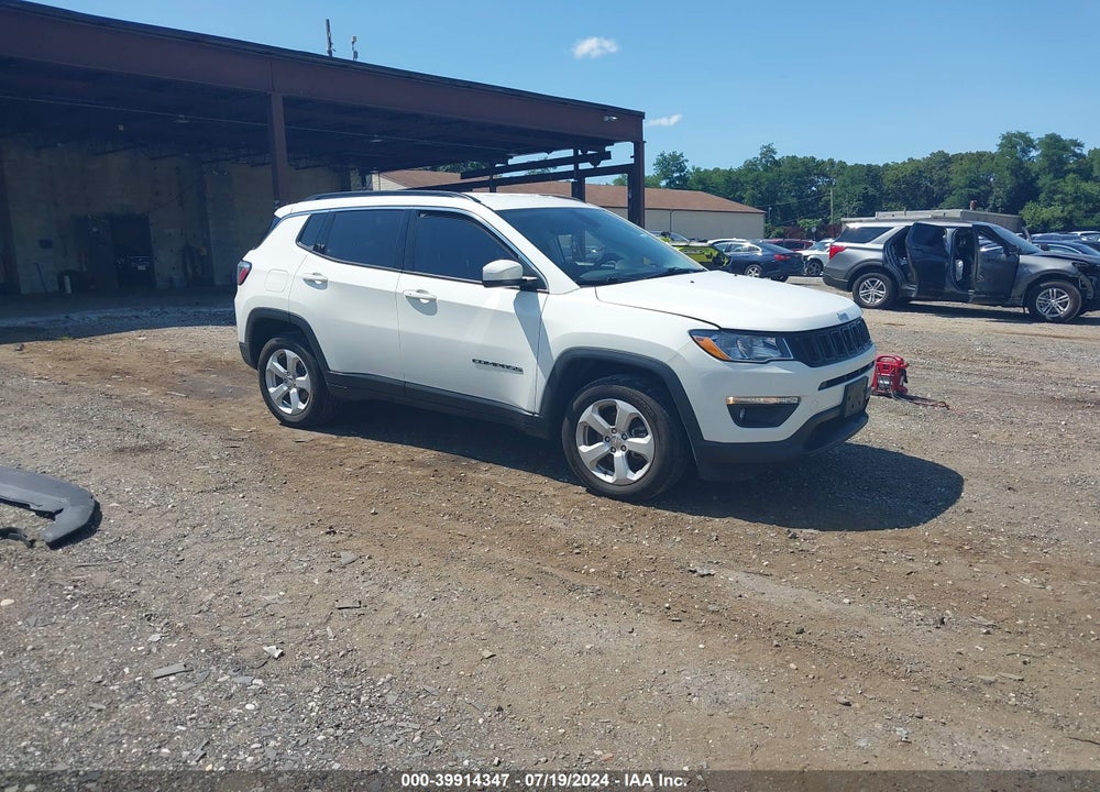 2019 JEEP COMPASS LATITUDE 4X4 VIN: 3C4NJDBB4KT806650