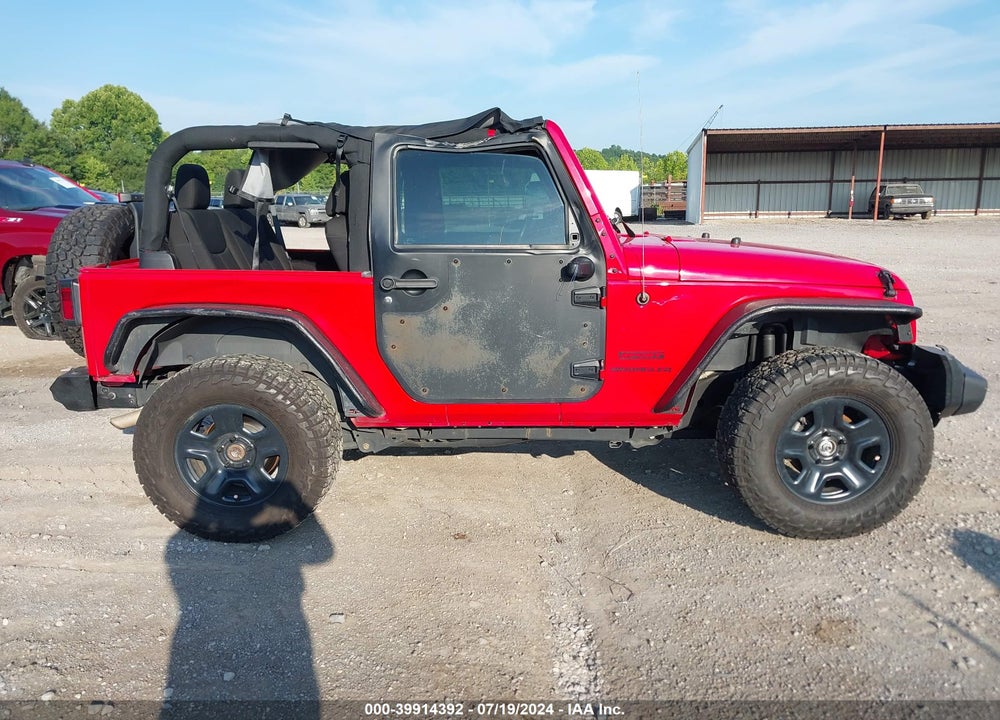 2016 JEEP WRANGLER SPORT VIN: 1C4AJWAG8GL258985