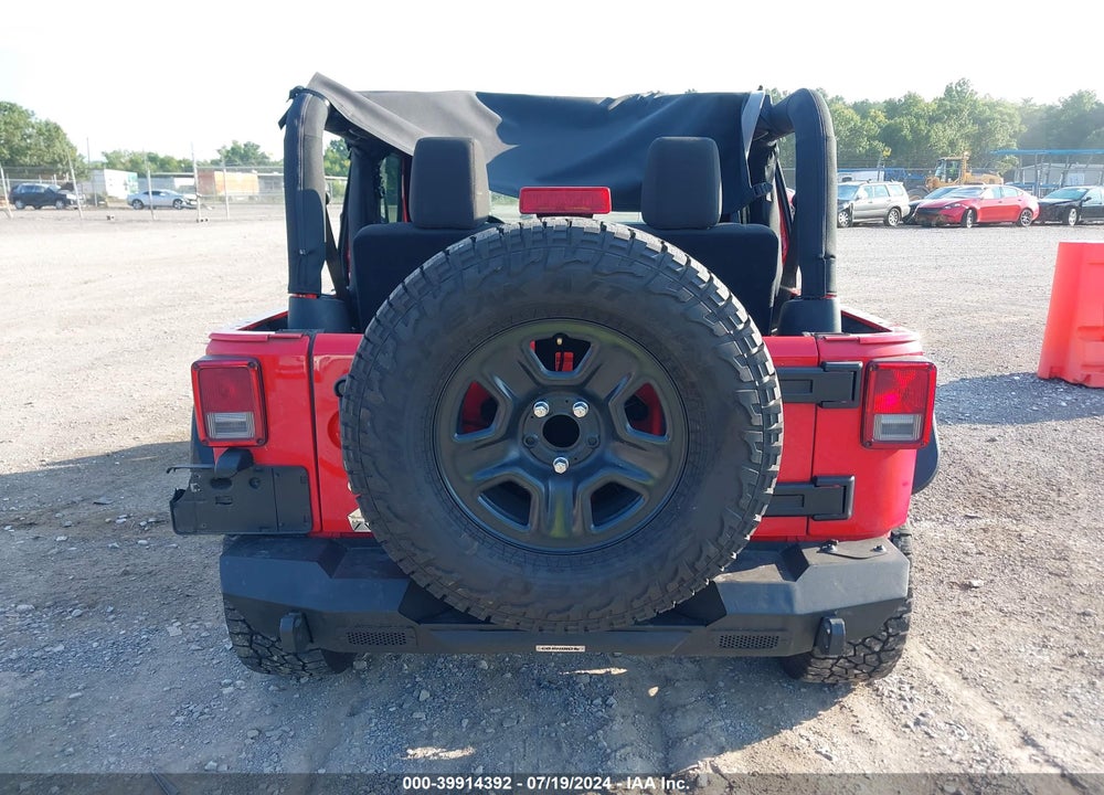 2016 JEEP WRANGLER SPORT VIN: 1C4AJWAG8GL258985