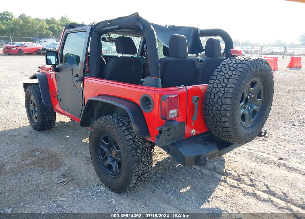 2016 JEEP WRANGLER SPORT VIN: 1C4AJWAG8GL258985