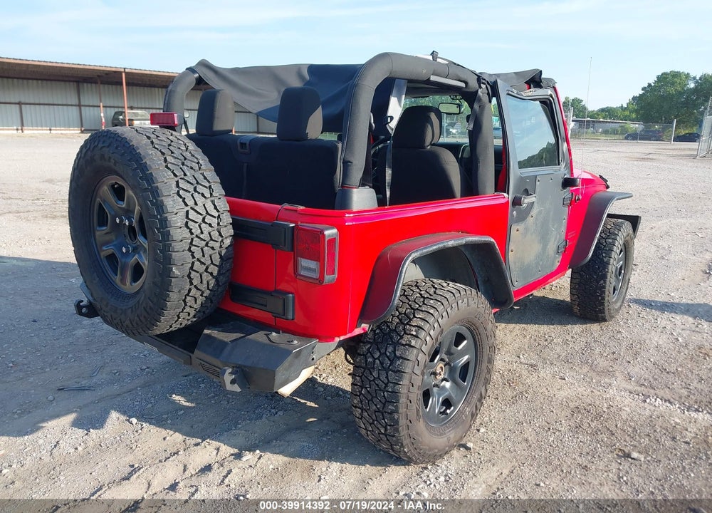 2016 JEEP WRANGLER SPORT VIN: 1C4AJWAG8GL258985