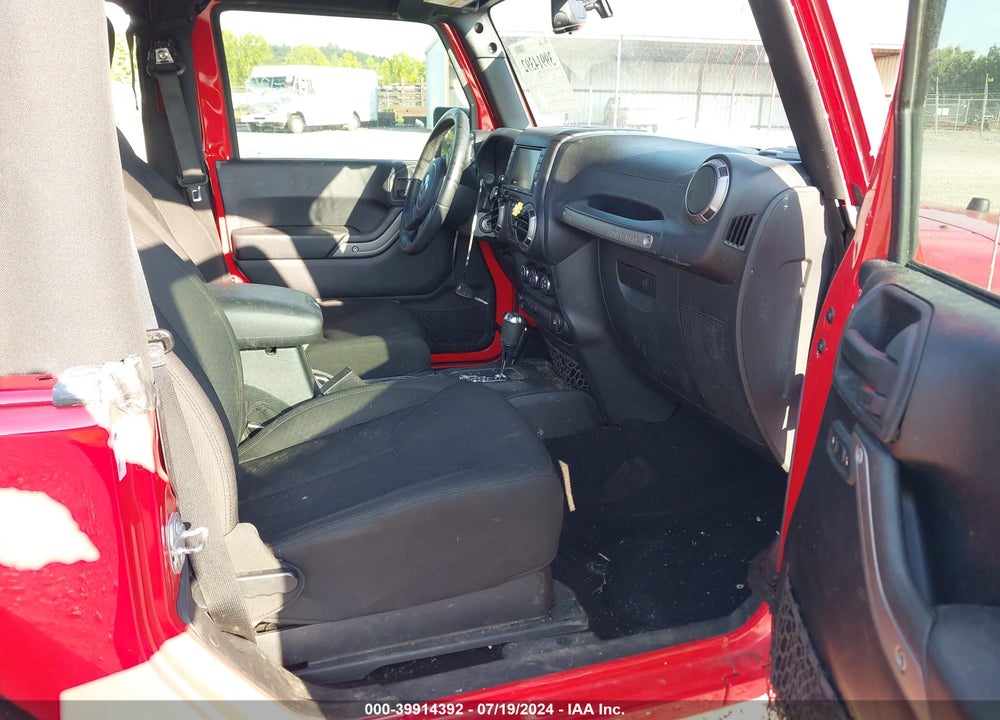 2016 JEEP WRANGLER SPORT VIN: 1C4AJWAG8GL258985