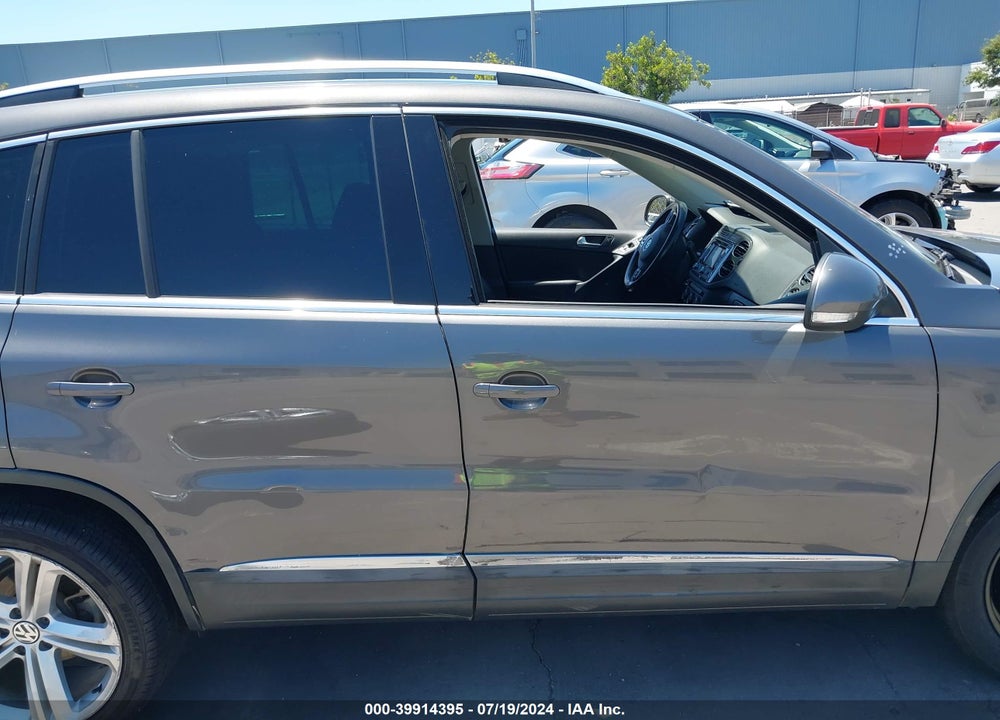 2013 VOLKSWAGEN TIGUAN SE VIN: WVGAV3AX5DW604614