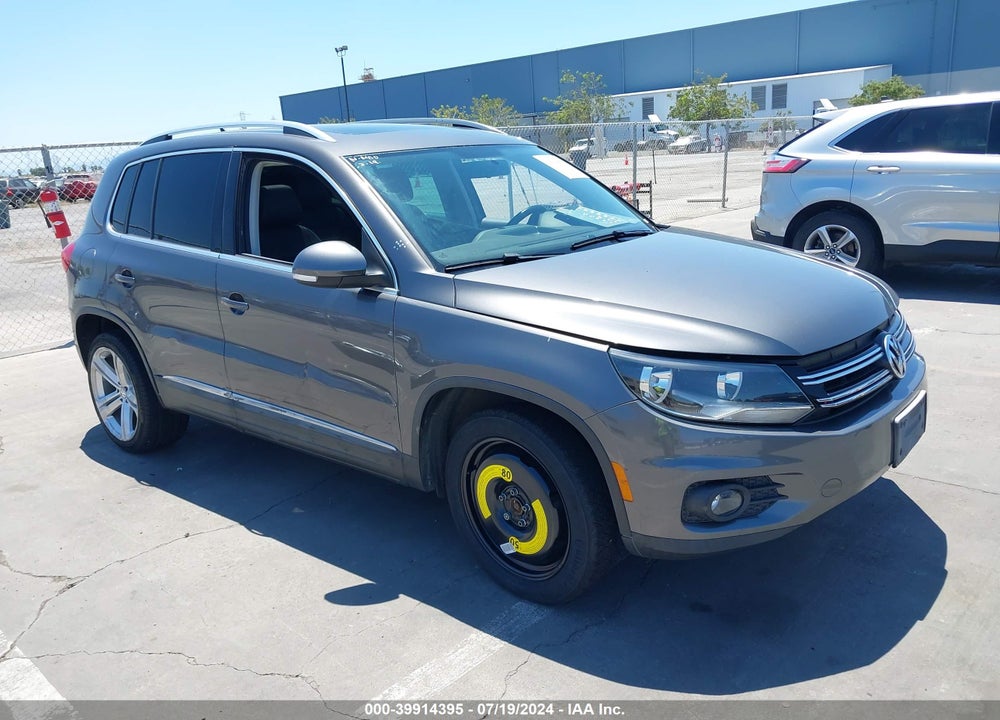 2013 VOLKSWAGEN TIGUAN SE VIN: WVGAV3AX5DW604614