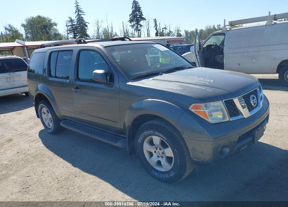 2005 NISSAN PATHFINDER SE VIN: 5N1AR18W65C721269
