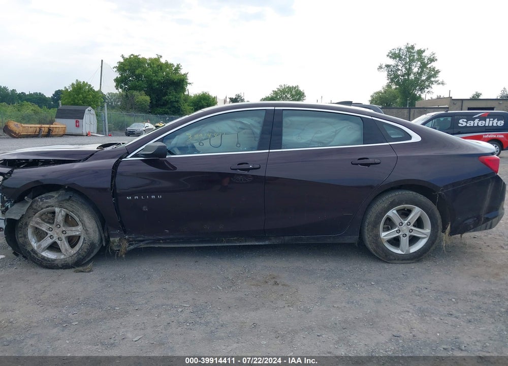 2021 CHEVROLET MALIBU FWD LS VIN: 1G1ZB5ST4MF043306